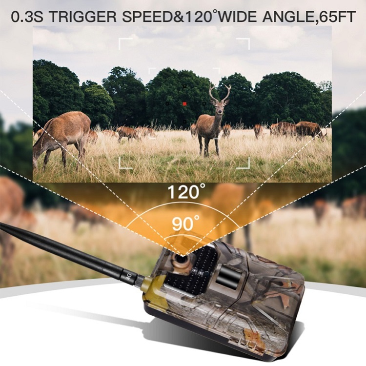 MMS SMS Email Tracking Camera Wireless Wildlife Wild Hunting Camera Honeycomb Mobile 20MP 1080P Night Vision